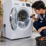 Máy giặt xả nước liên tục: Cách kiểm tra an toàn