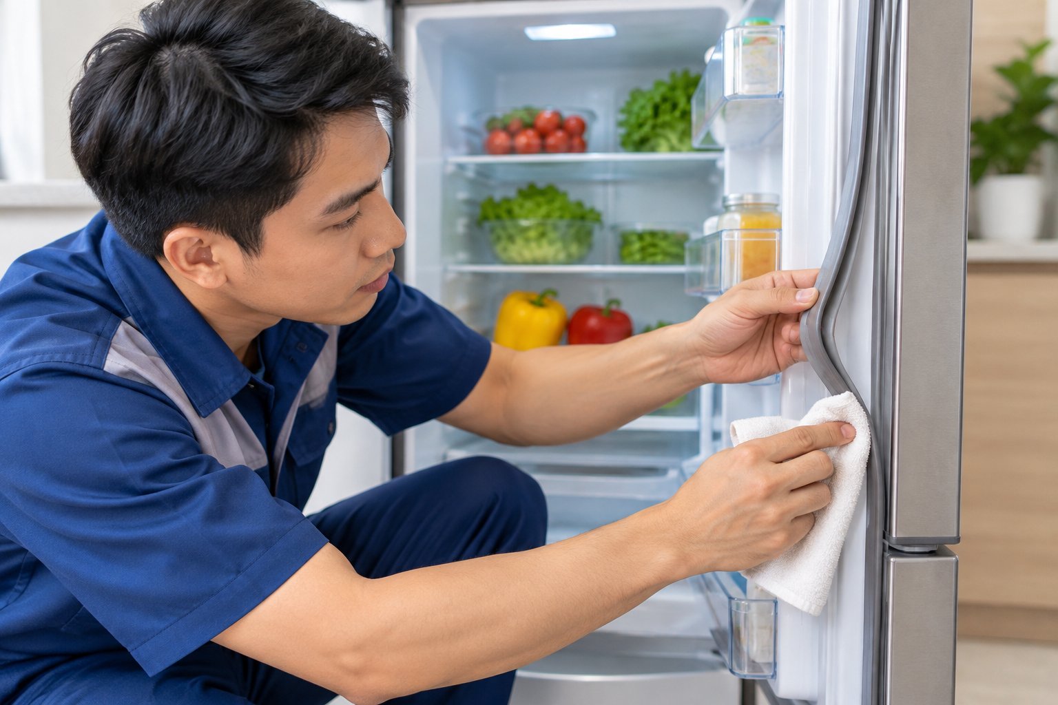 Gioăng cửa tủ lạnh bị hở: Cách kiểm tra, xử lý 15 Gioăng cửa tủ lạnh bị hở: Cách kiểm tra, xử lý