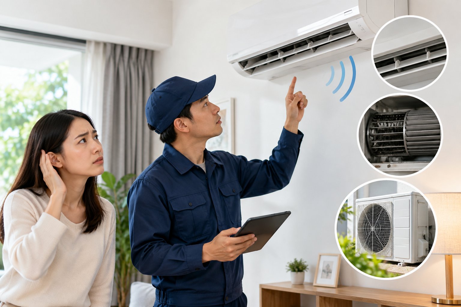 Máy lạnh kêu to: Cách xác định và xử lý an toàn 15 Máy lạnh kêu to: Cách xác định và xử lý an toàn