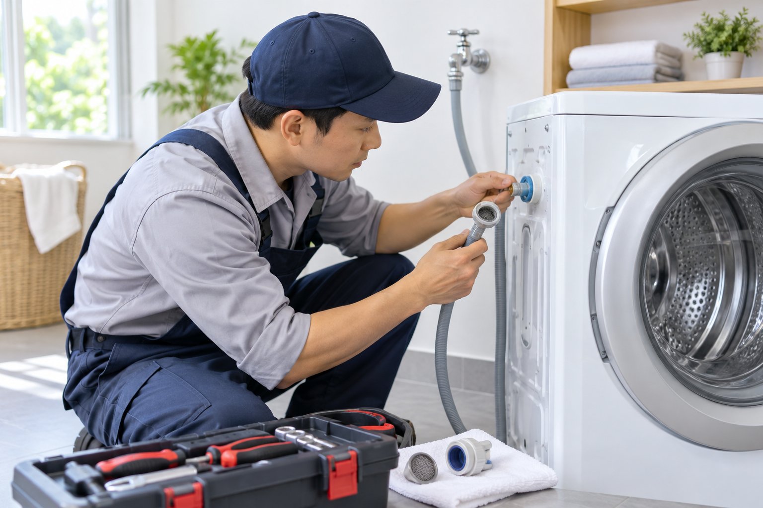 Máy giặt không cấp nước: Cách kiểm tra từng bước