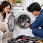 Máy giặt không quay lồng: Kiểm tra an toàn