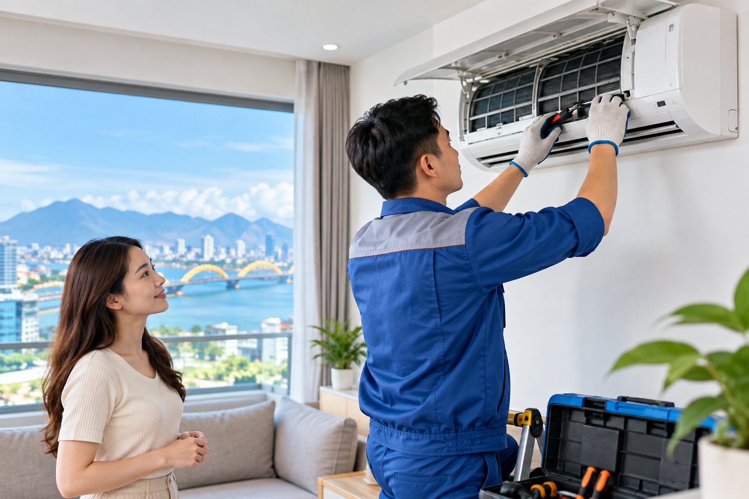 Sửa máy lạnh Daikin Đà Nẵng: Kiểm tra đúng lỗi