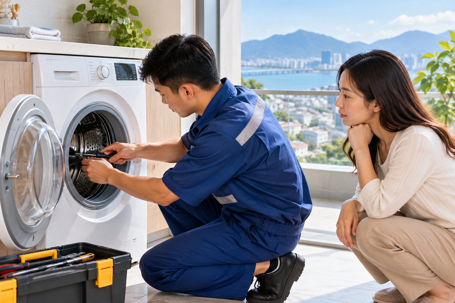 Sửa máy giặt Liên Chiểu: Kiểm tra và đặt lịch