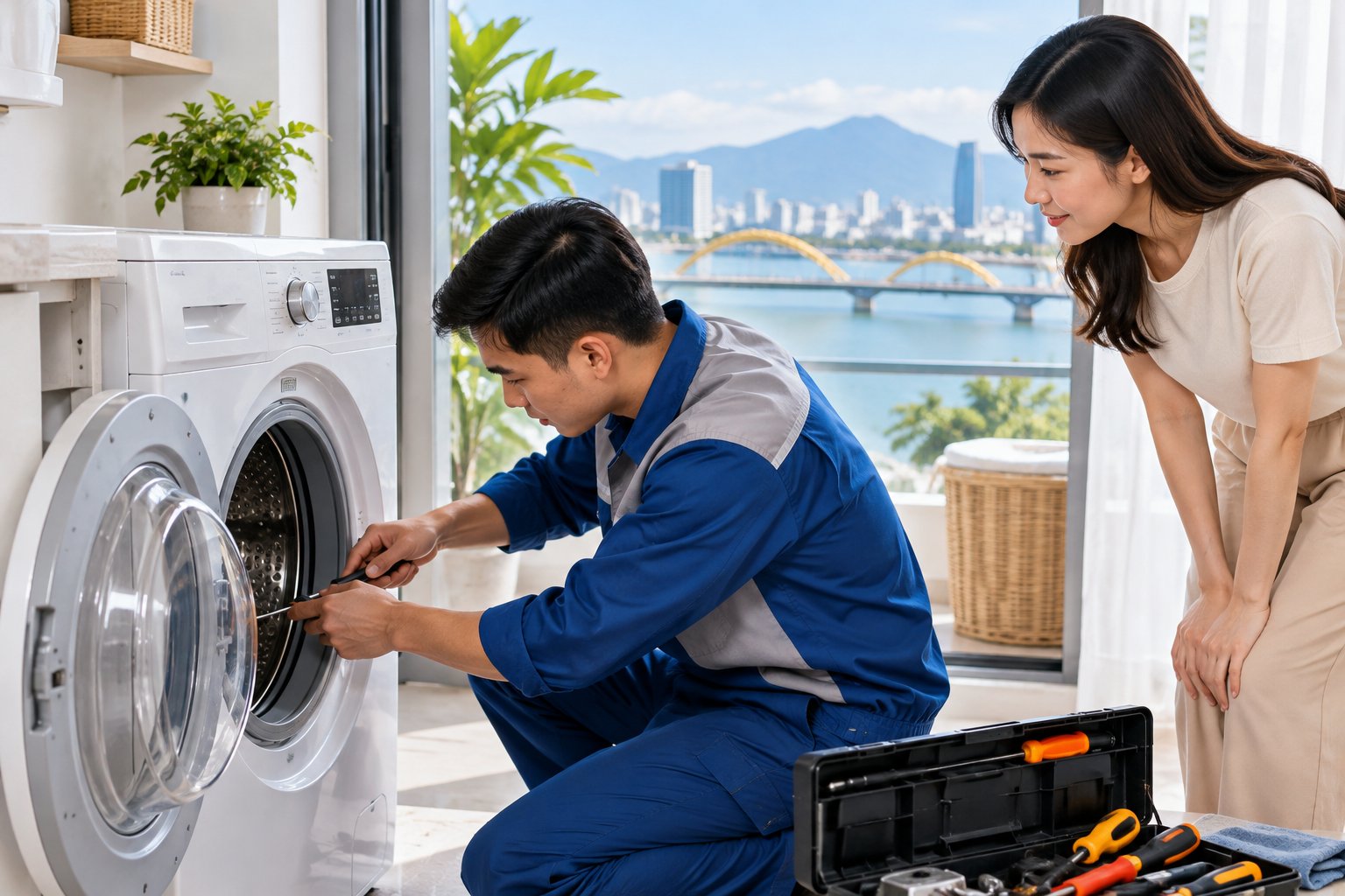 Sửa máy giặt Đà Nẵng tại nhà | Báo giá trước