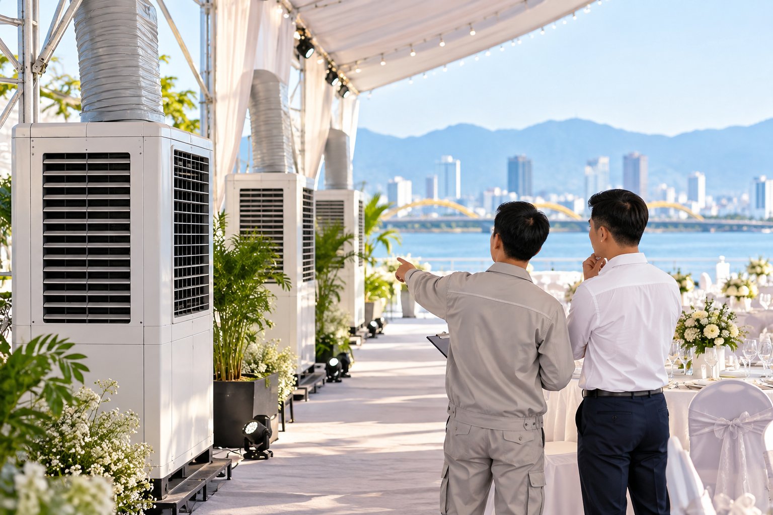 Thuê máy lạnh cho sự kiện tại Đà Nẵng: Cần khảo sát gì? 22 Thuê máy lạnh cho sự kiện tại Đà Nẵng: Cần khảo sát gì?