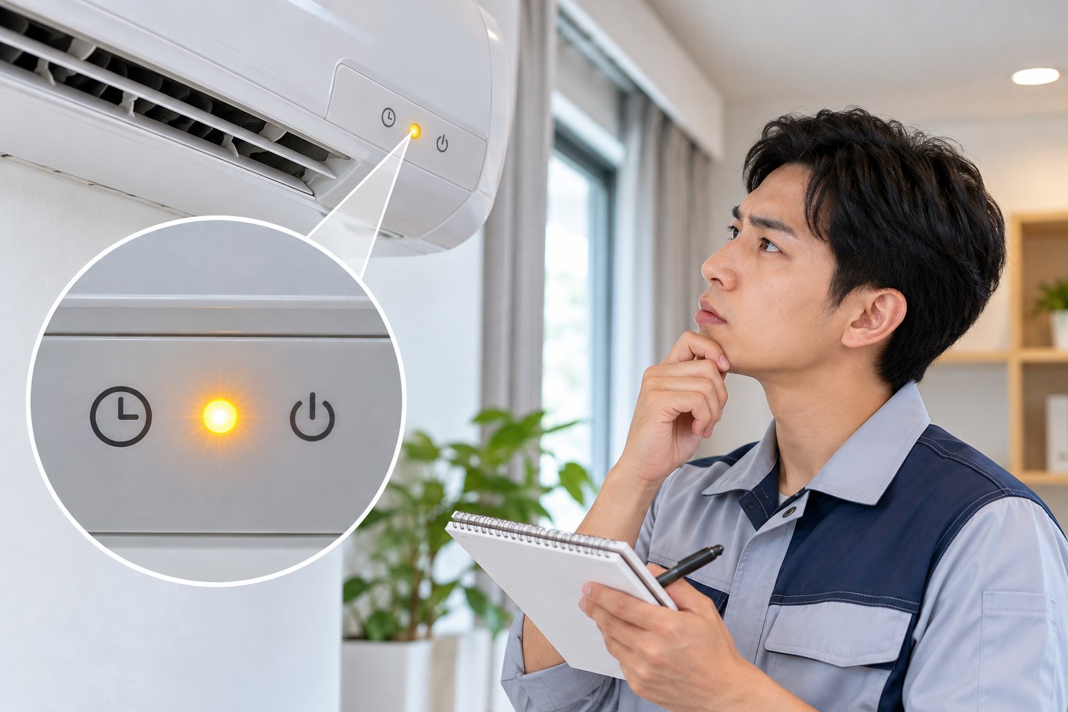 Máy lạnh chớp đèn Timer: Kiểm tra thế nào?