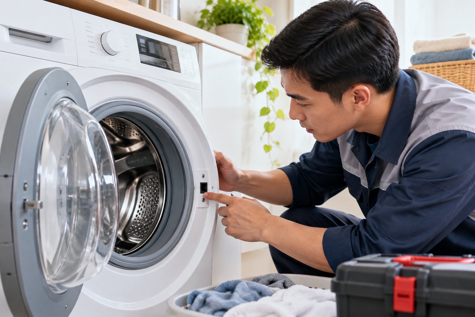 Máy giặt không khóa cửa: Kiểm tra gì trước khi sửa? 45 Máy giặt không khóa cửa: Kiểm tra gì trước khi sửa?