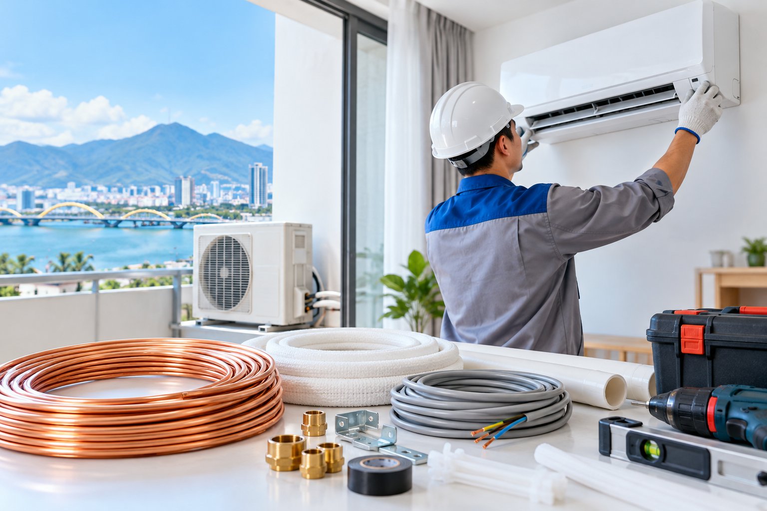 Chi phí lắp máy lạnh gồm gì? Cách dự toán hợp lý