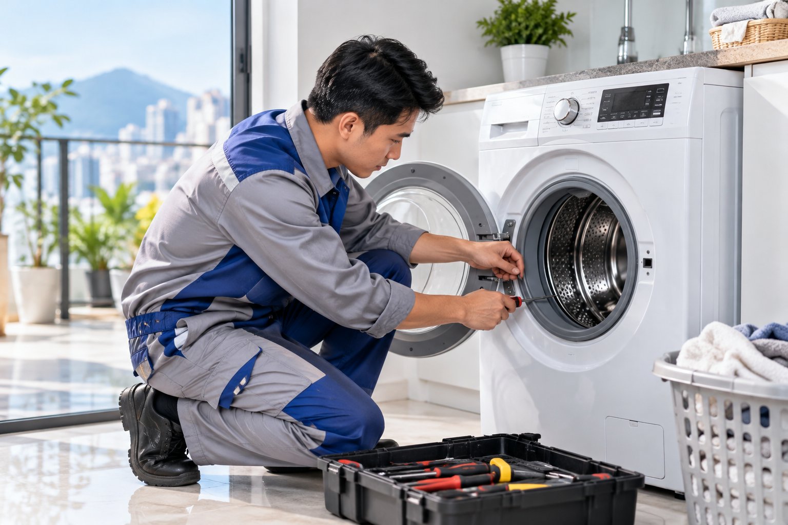 Sửa máy giặt Thanh Khê: kiểm tra và xử lý tận nơi