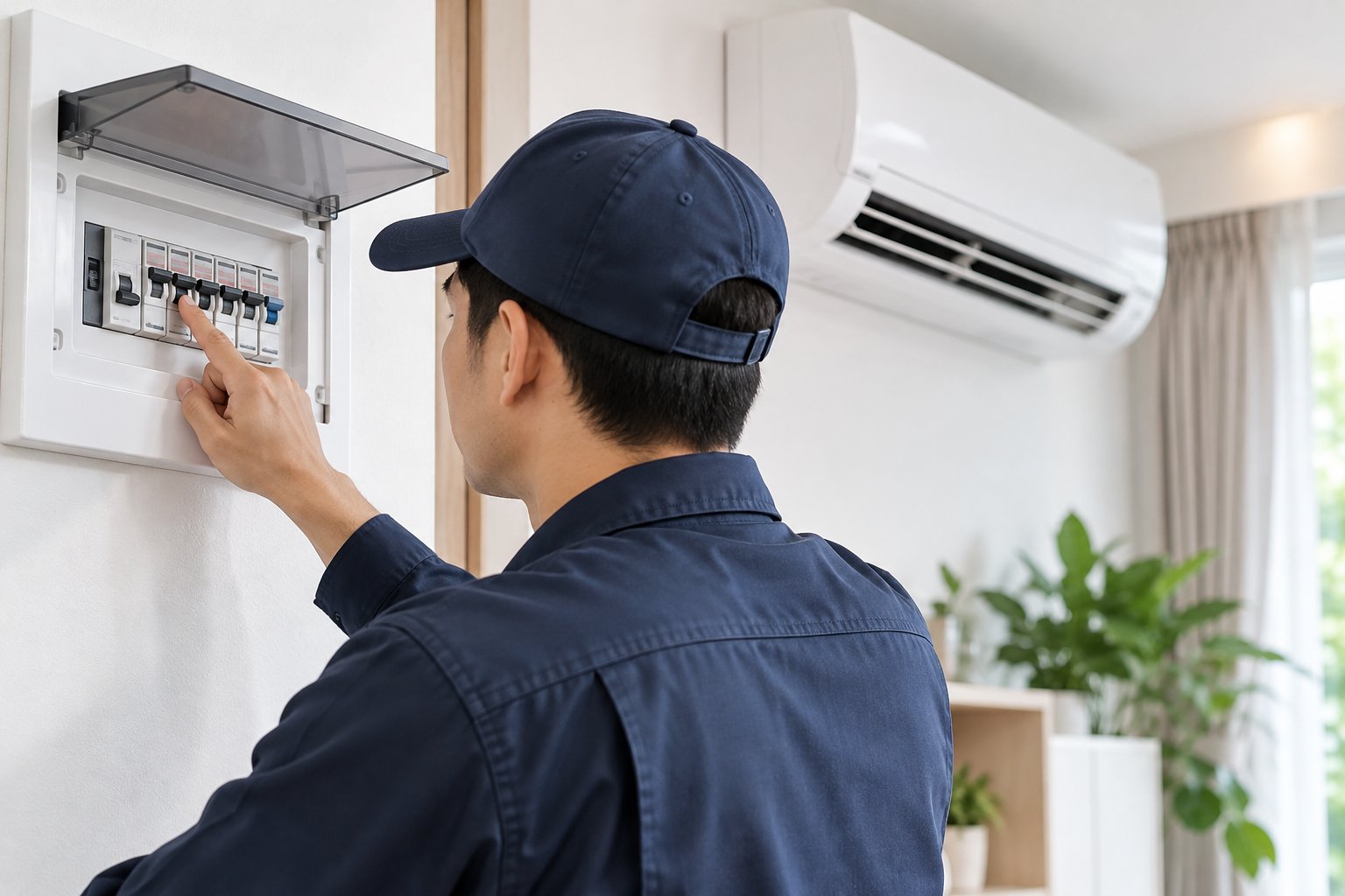 Điều hòa bị nhảy aptomat: Cách xử lý an toàn