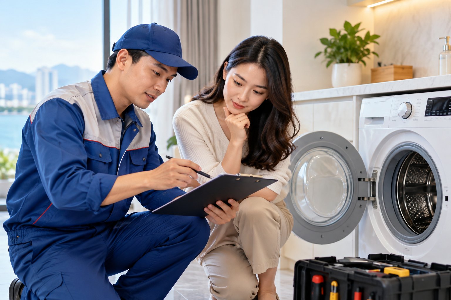 Ảnh minh hoạ: Sửa máy giặt Sơn Trà: phạm vi và cách đặt lịch