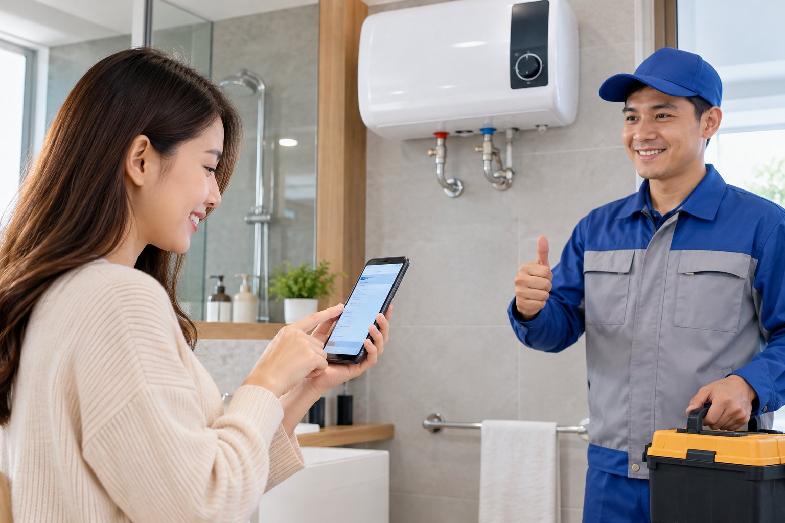 Ảnh minh hoạ: Sửa bình nóng lạnh Đà Nẵng | Kiểm tra tận nơi