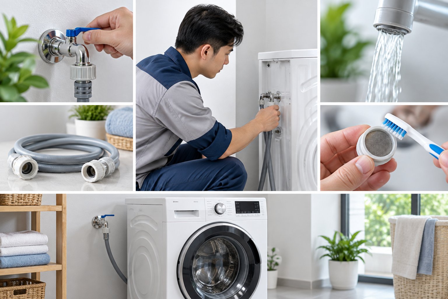 Ảnh minh hoạ: Máy giặt không cấp nước: Cách kiểm tra từng bước