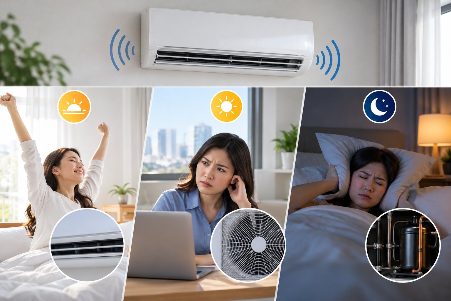 Ảnh minh hoạ: Máy lạnh kêu to: Cách xác định và xử lý an toàn