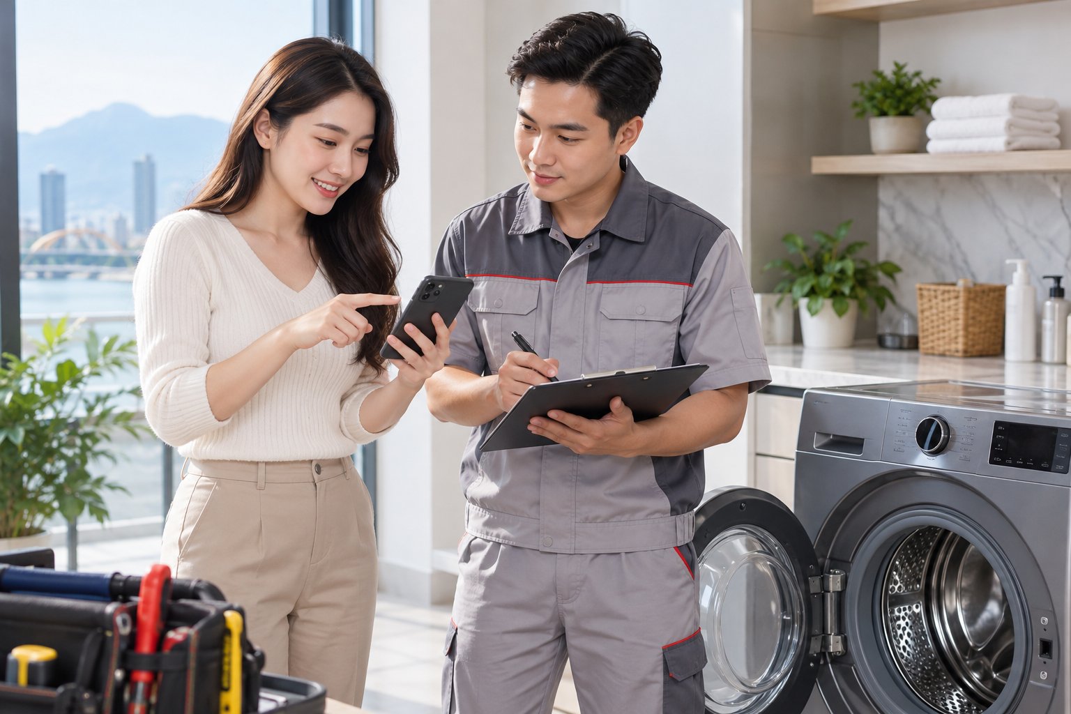 Ảnh minh hoạ: Sửa máy giặt LG Đà Nẵng: Kiểm tra đúng lỗi