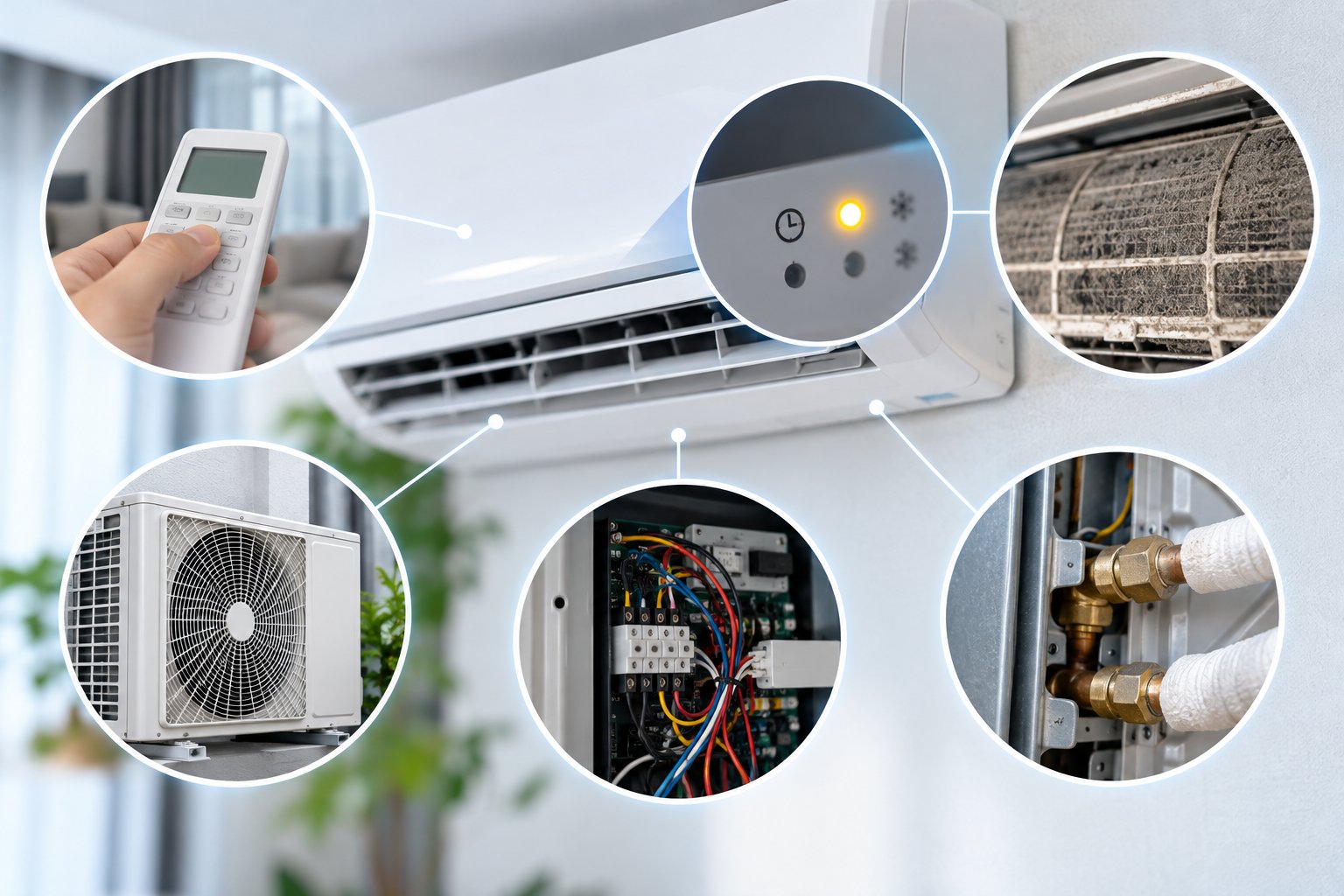 Ảnh minh hoạ: Máy lạnh chớp đèn Timer: Kiểm tra thế nào?