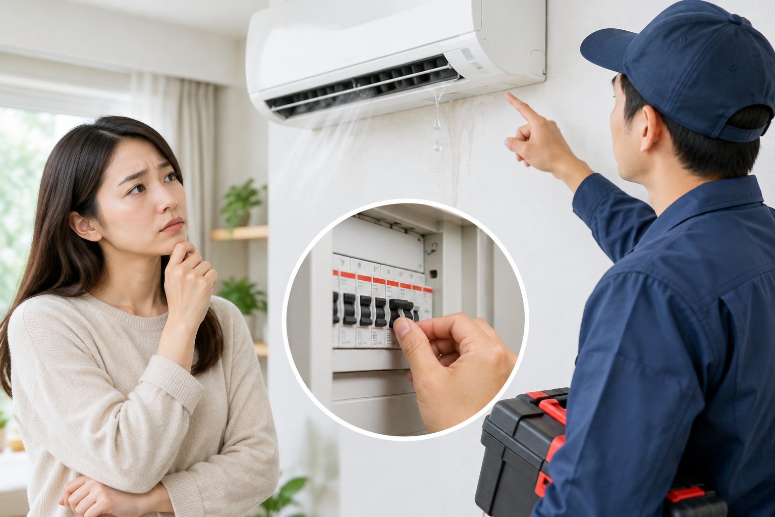 Ảnh minh hoạ: Bảo dưỡng điều hòa tại nhà: Cách làm an toàn