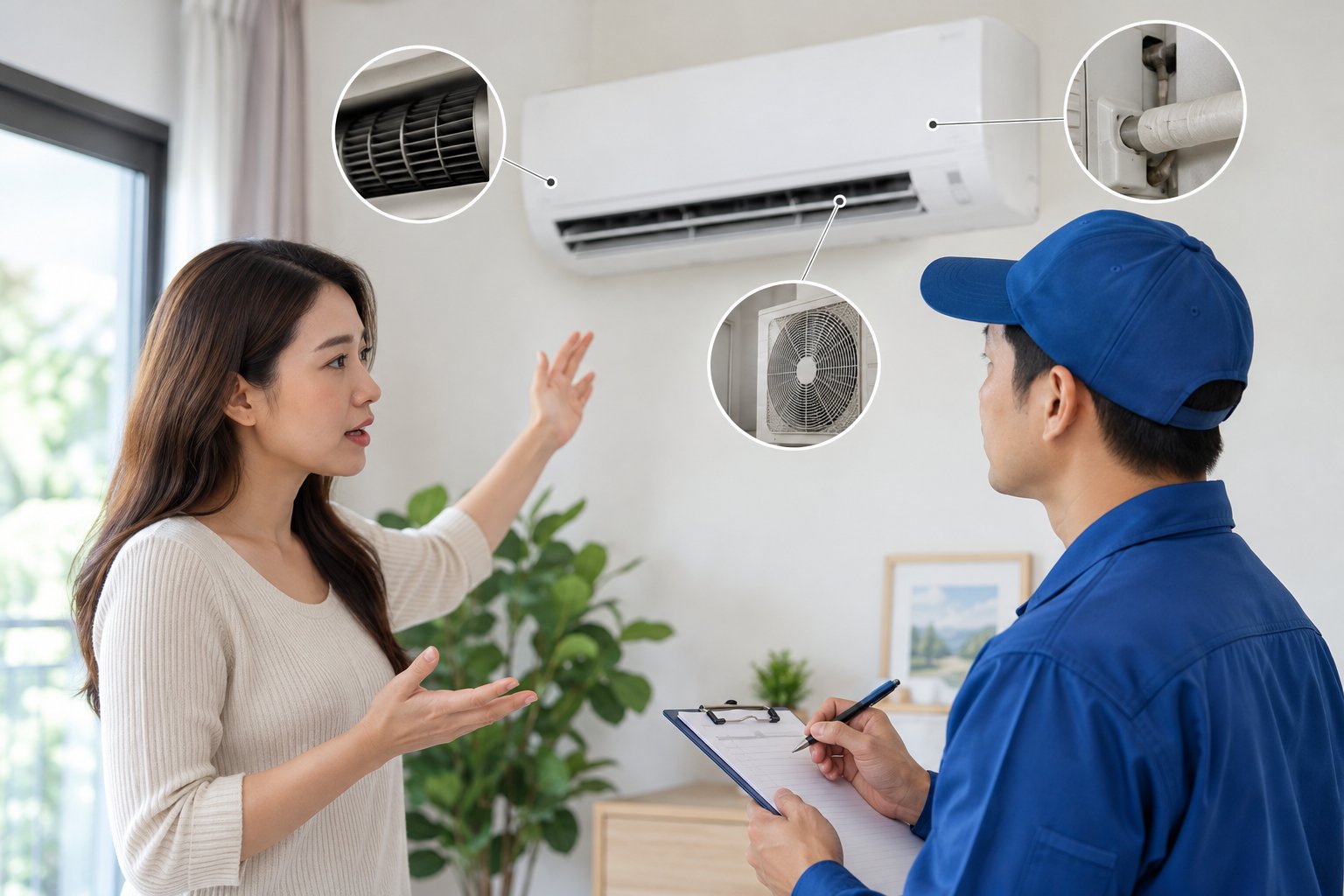 Ảnh minh hoạ: Máy lạnh kêu to: Cách xác định và xử lý an toàn