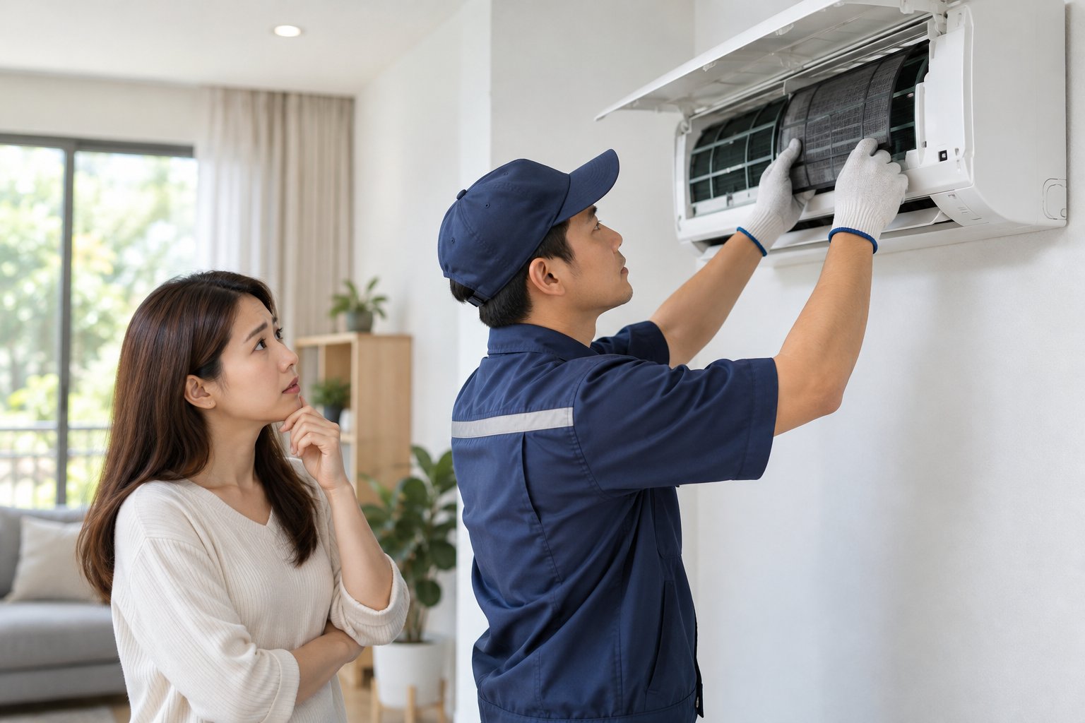 Ảnh minh hoạ: Điều hòa thổi ra hơi nóng: Nguyên nhân, cách xử lý