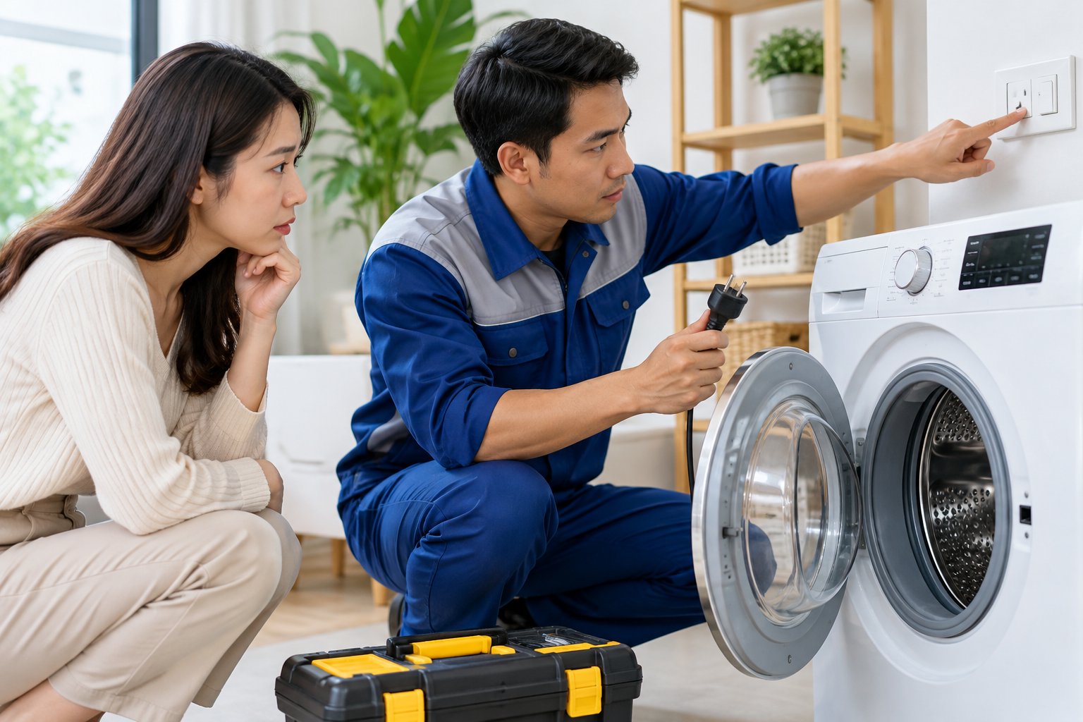 Ảnh minh hoạ: Sửa máy giặt Sơn Trà: phạm vi và cách đặt lịch