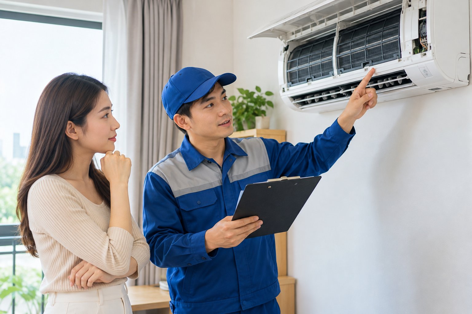 Ảnh minh hoạ: Sửa máy lạnh Liên Chiểu: kiểm tra đúng lỗi tại nhà