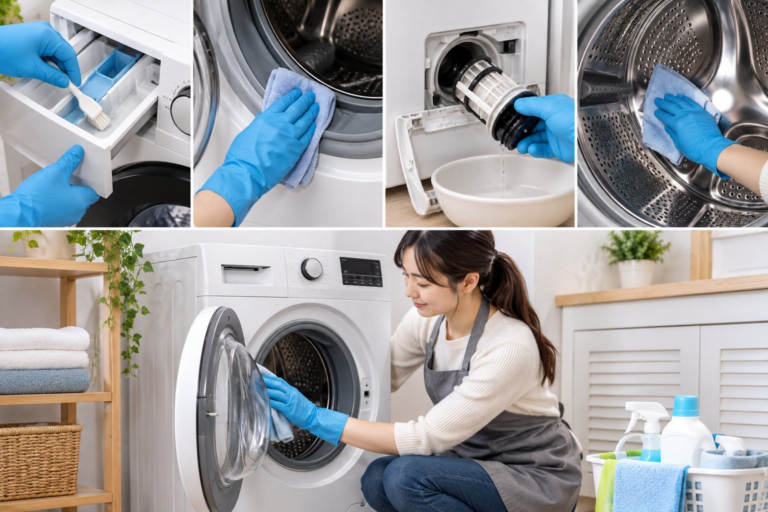 Cách vệ sinh máy giặt tại nhà an toàn, sạch đúng cách 1 Ảnh minh hoạ: Cách vệ sinh máy giặt tại nhà an toàn, sạch đúng cách