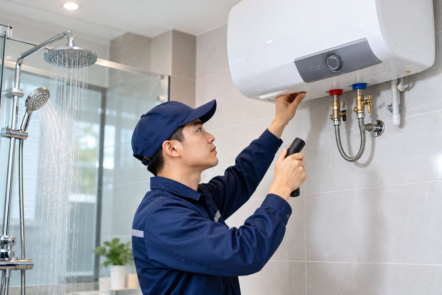 Ảnh minh hoạ: Nước nóng từ bình nóng lạnh chảy yếu: Cách kiểm tra