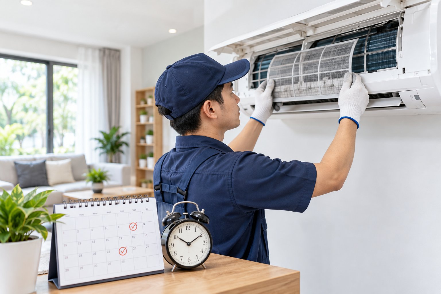 Ảnh minh hoạ: Bảo dưỡng điều hòa tại nhà: Cách làm an toàn