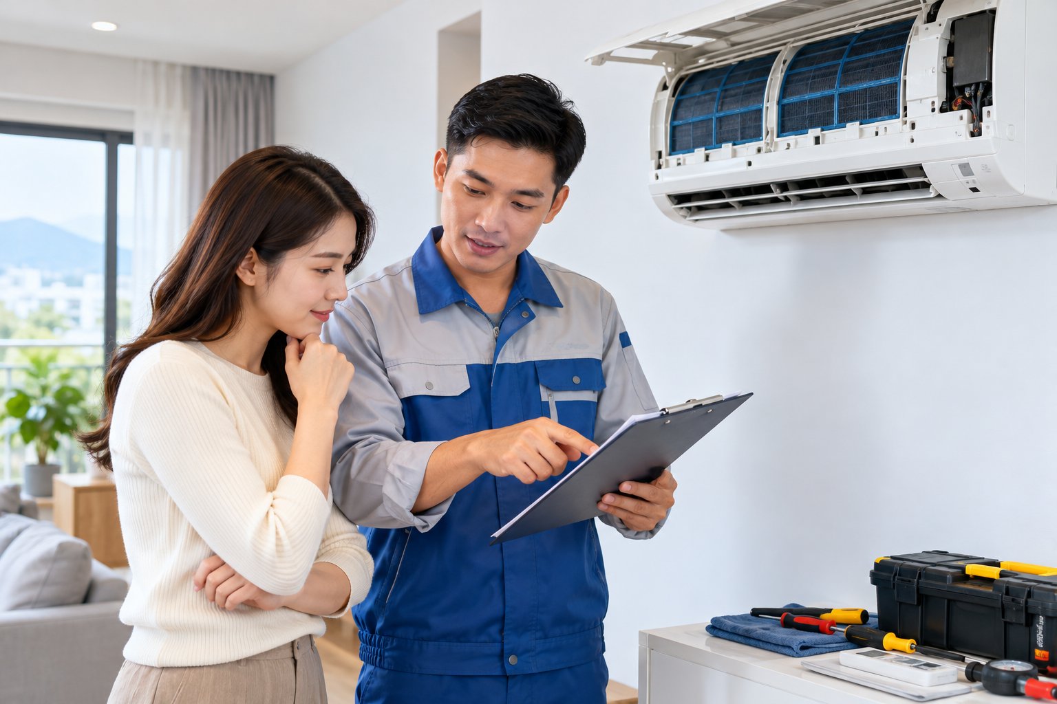 Ảnh minh hoạ: Sửa máy lạnh Liên Chiểu: kiểm tra đúng lỗi tại nhà