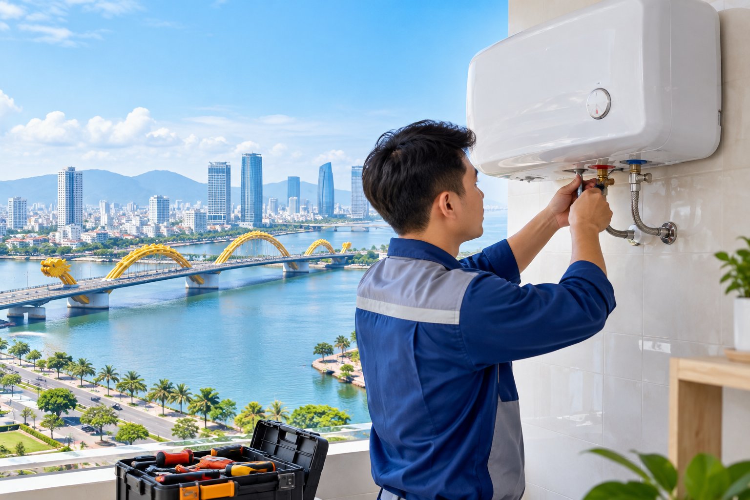 Ảnh minh hoạ: Sửa bình nóng lạnh Đà Nẵng | Kiểm tra tận nơi
