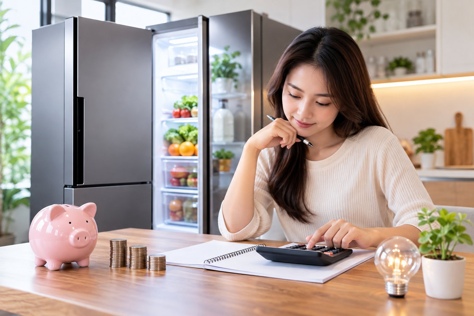 Ảnh minh hoạ: Cách tính điện năng tiêu thụ của tủ lạnh dễ hiểu